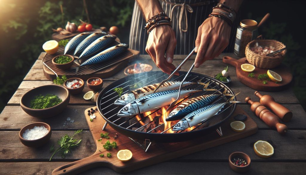 Jak připravit makrelu na grilu: bohatá na omega-3