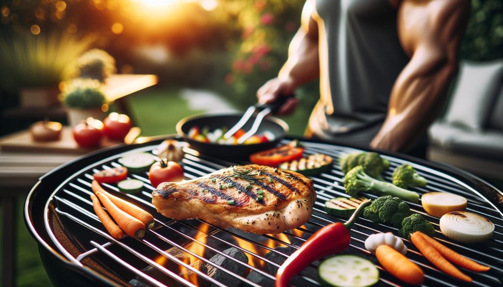 Jak dlouho grilovat kuřecí steak: Zdravý steak pro fitness