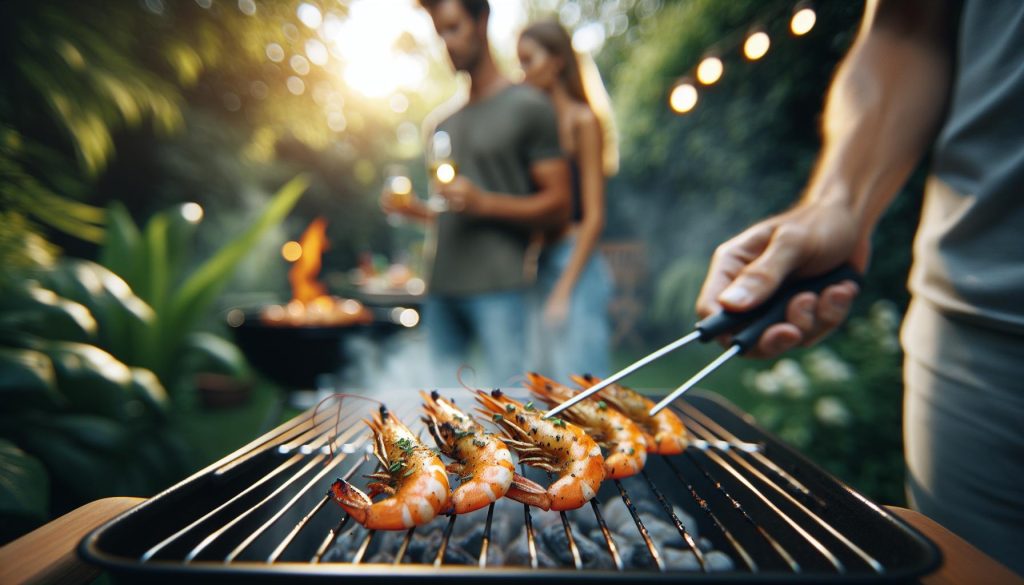 Jak udělat krevety na grilu: pikantní a šťavnaté