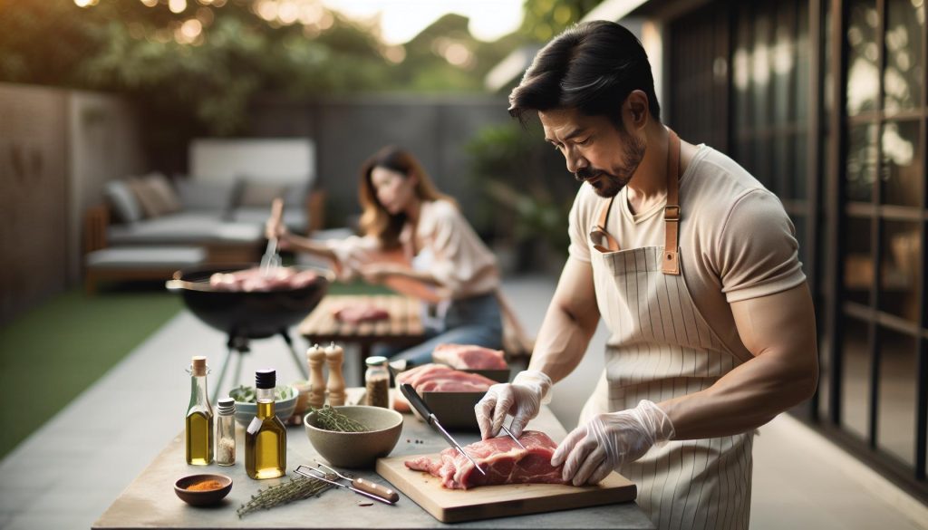 Jak naložit vepřovou panenku na gril: křehkost zaručena