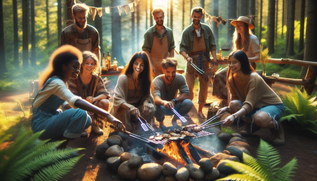 Jak grilovat na ohni: Primitivní technika s dokonalým výsledkem