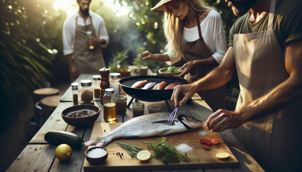 Jak připravit rybu na gril: nepřipaluje se a nerozkládá