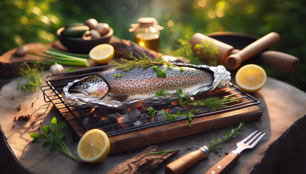 Jak grilovat pstruha v alobalu: Šťavnatá ryba bez připálení