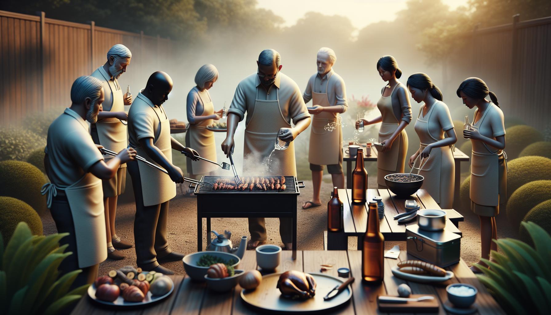 Bezpečnostní opatření při ukončení grilování