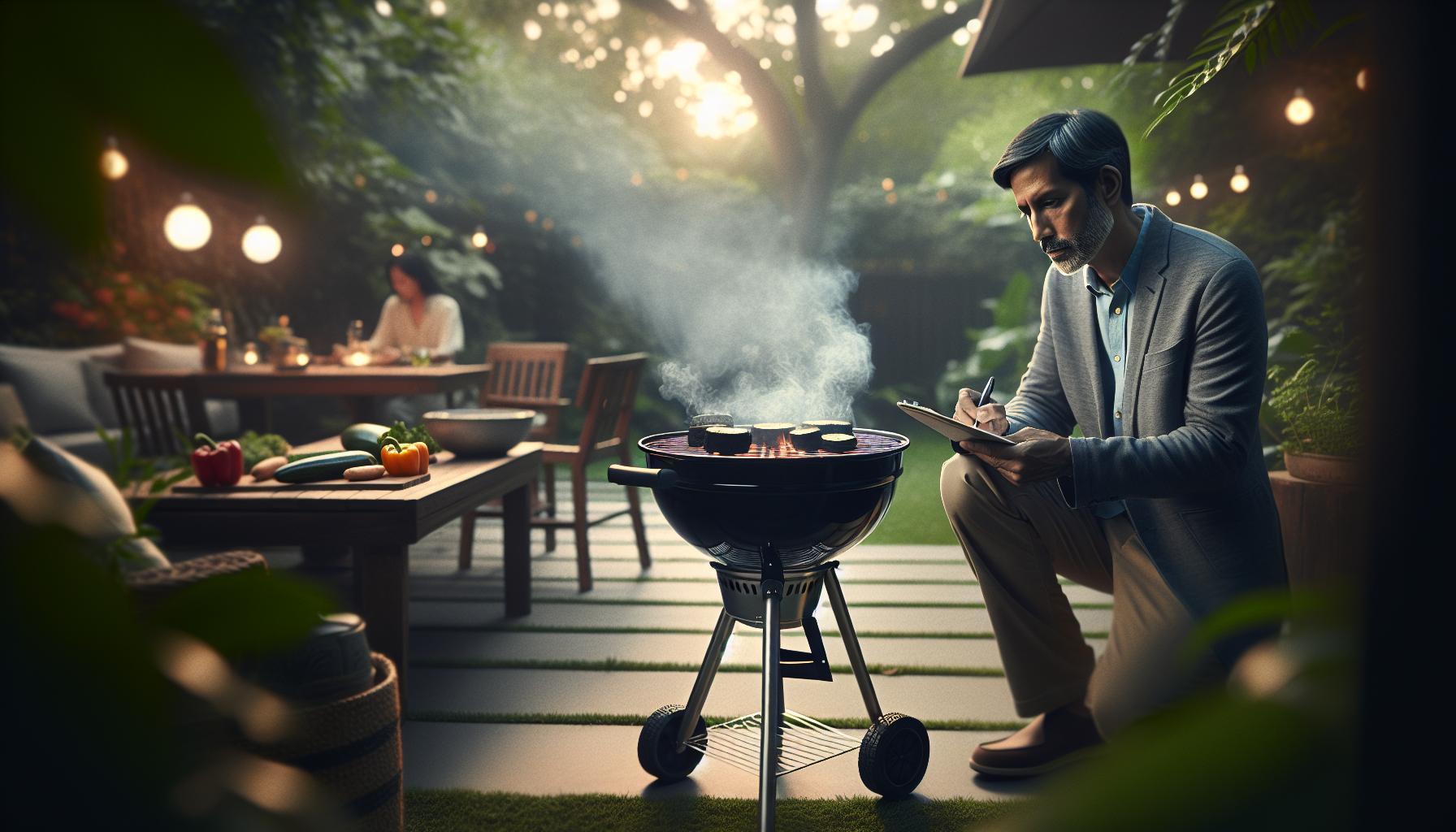 CMI gril na dřevěné uhlí: Posouzení účinnosti a vlastností