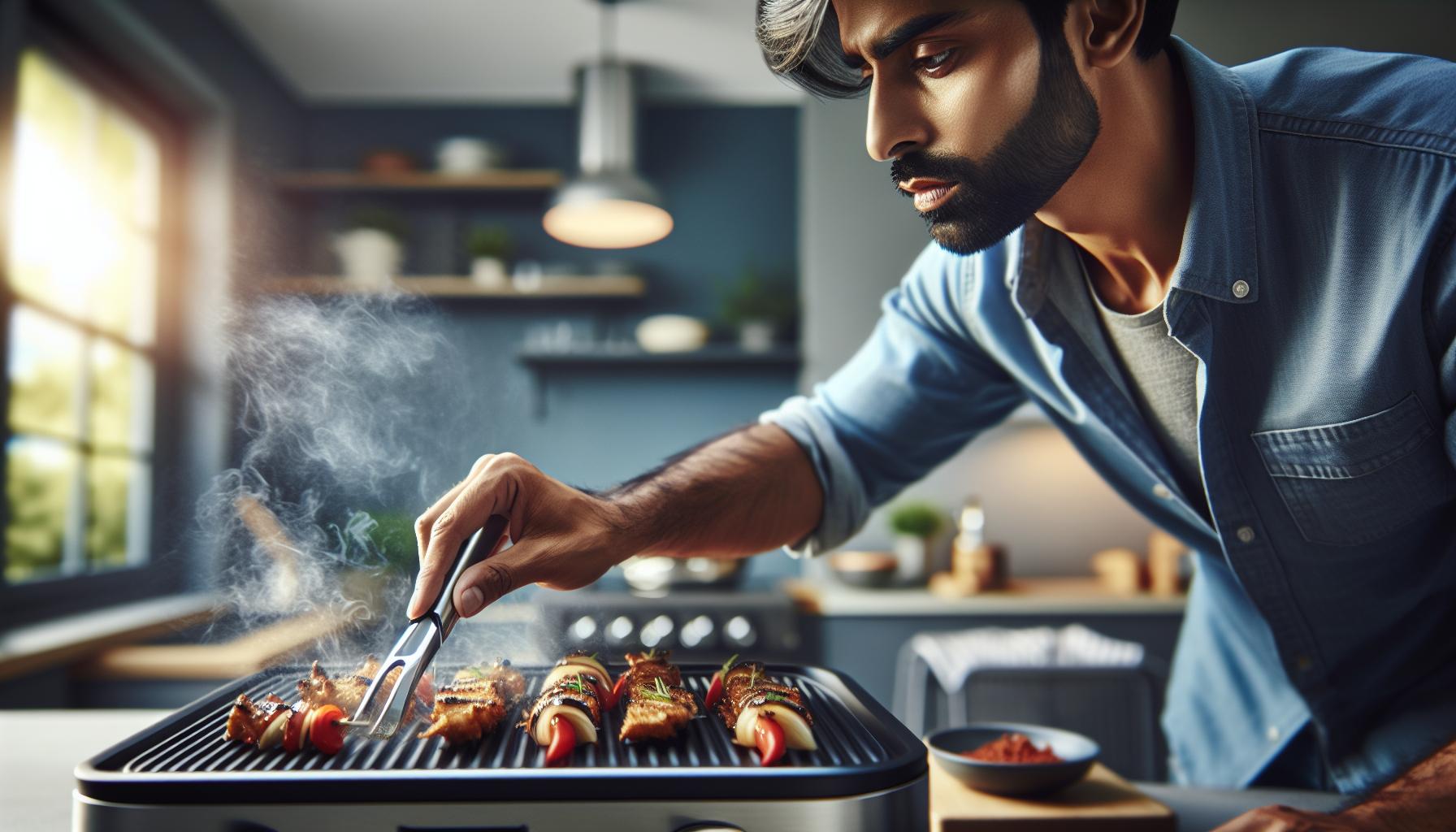 Detailní pohled na výkon grilu JATA GR 559