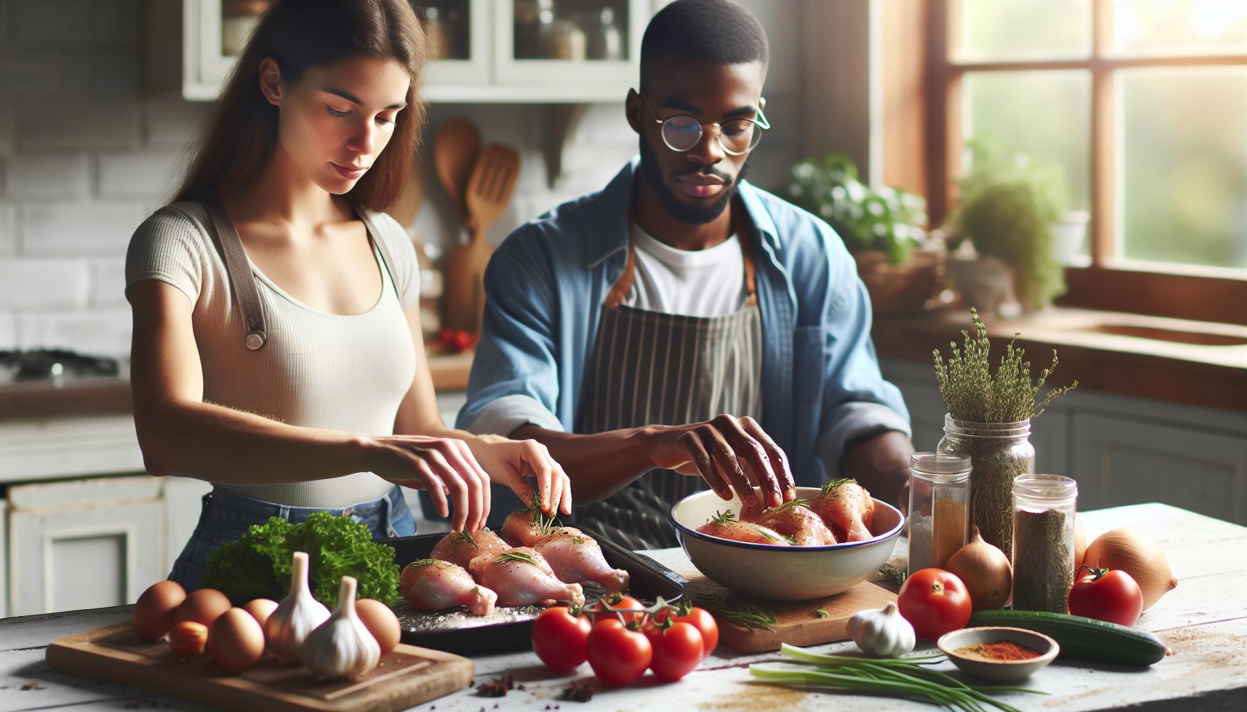 Důležitost marinování kuřete před grilováním
