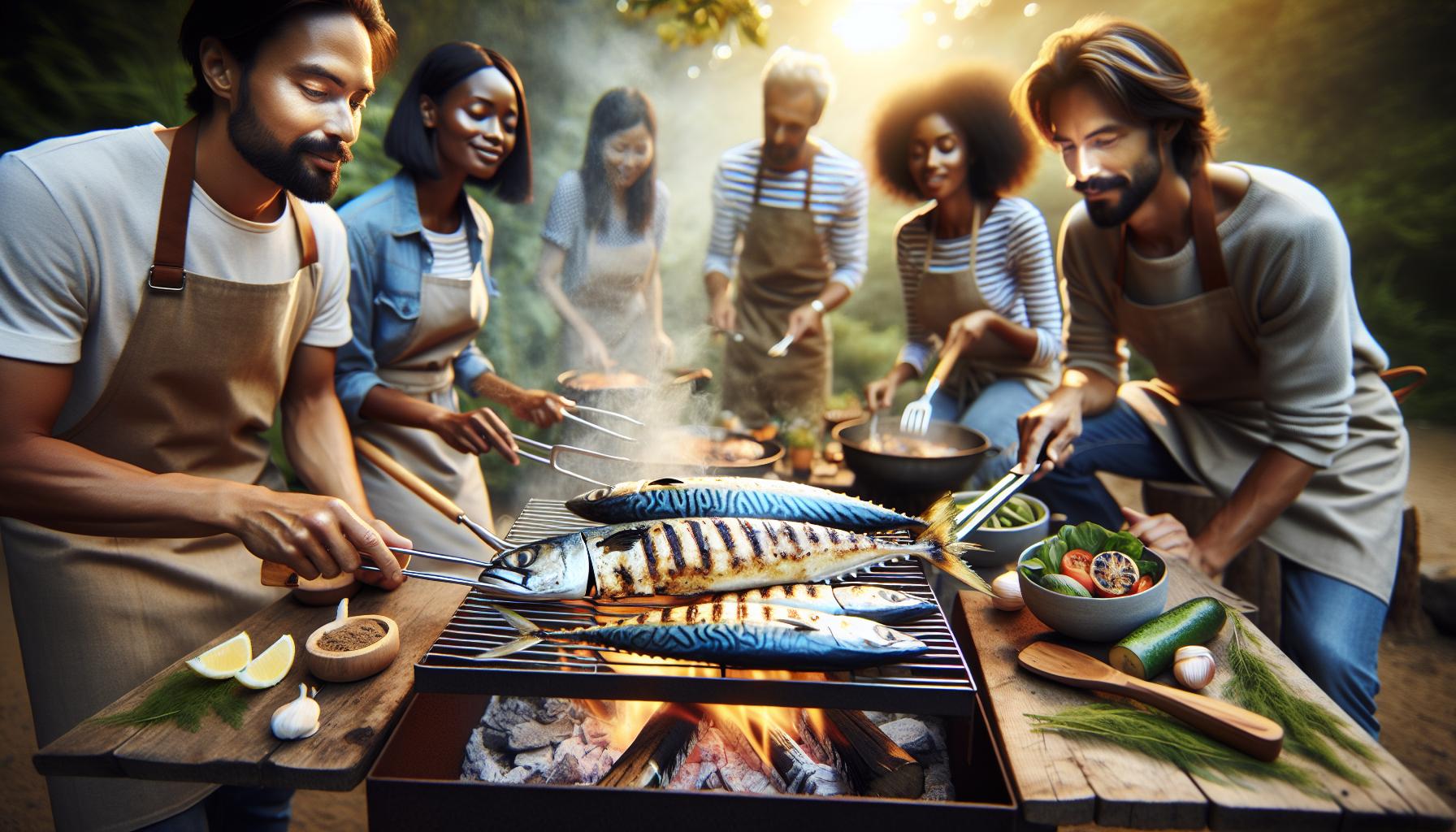 Grilovací techniky pro šťavnatou makrelu