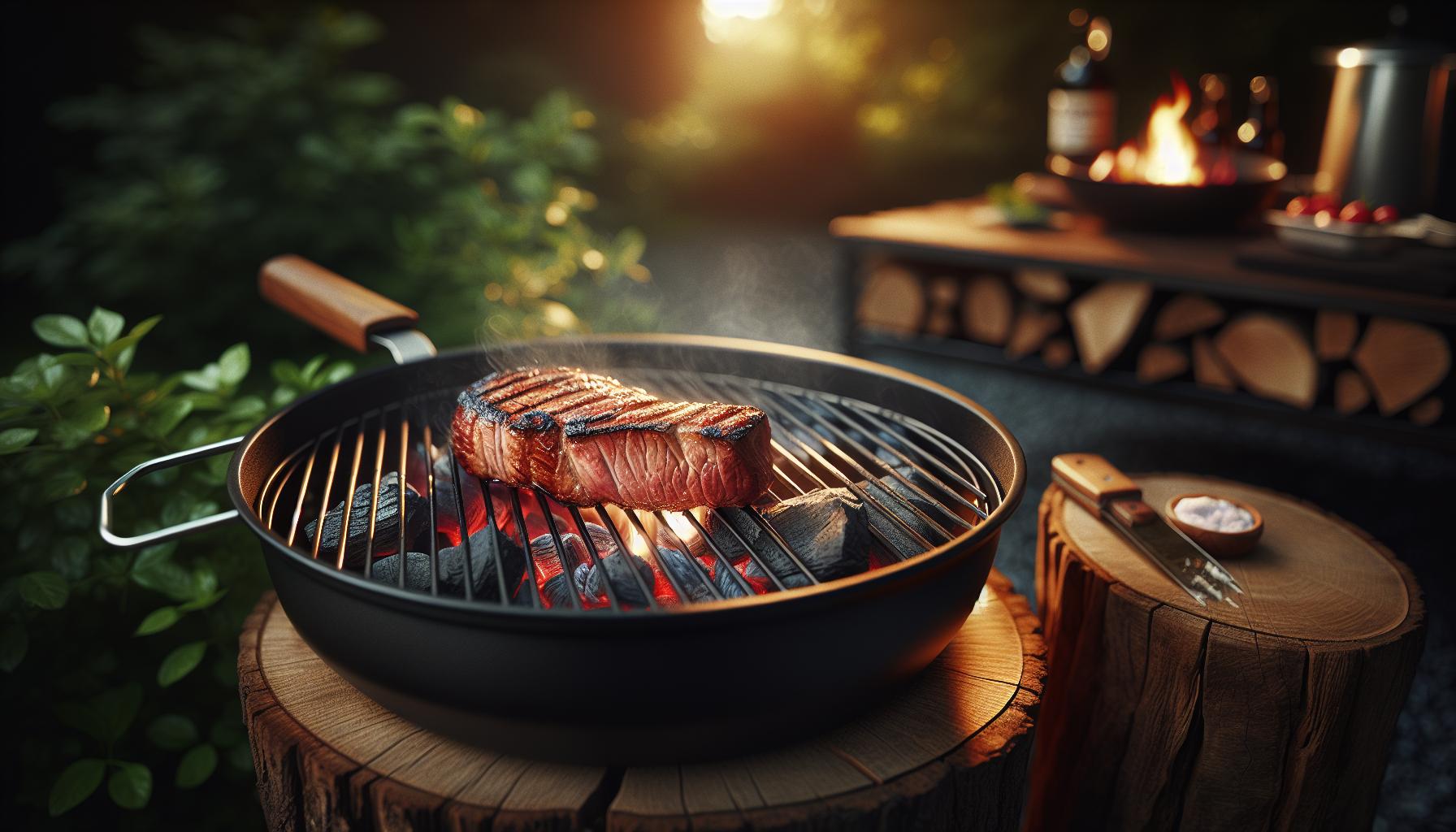 Jak grilovat panenku: Recepty pro nejjemnější část vepřového 3 Grilování panenky na klasickém uhlí