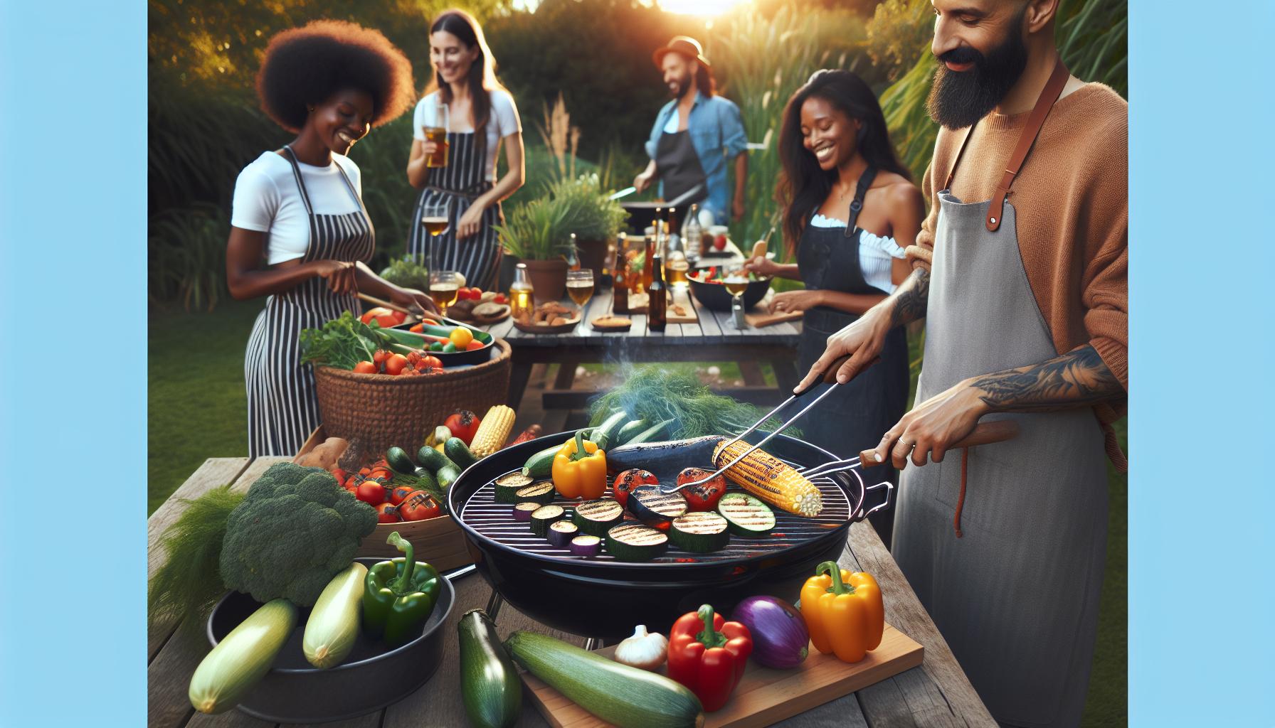 Grilování různých druhů zeleniny: tipy a triky