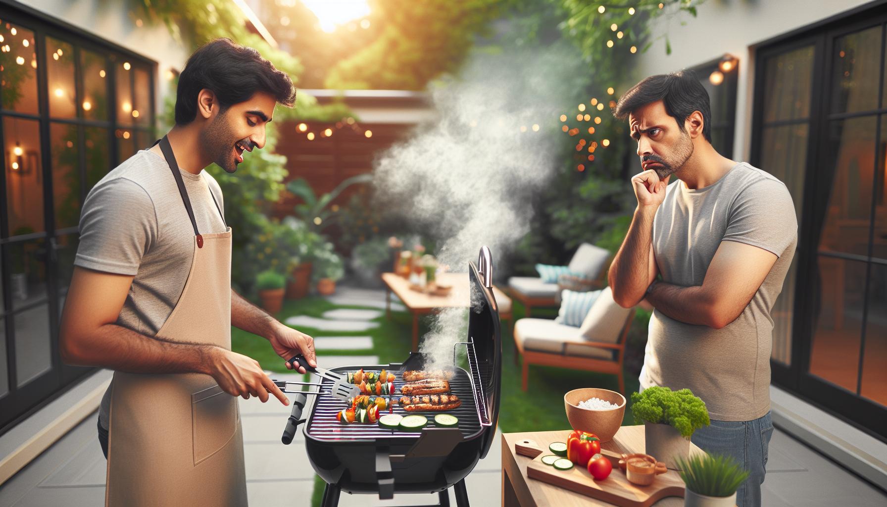 Hlavní výhody a nevýhody tohoto grilu