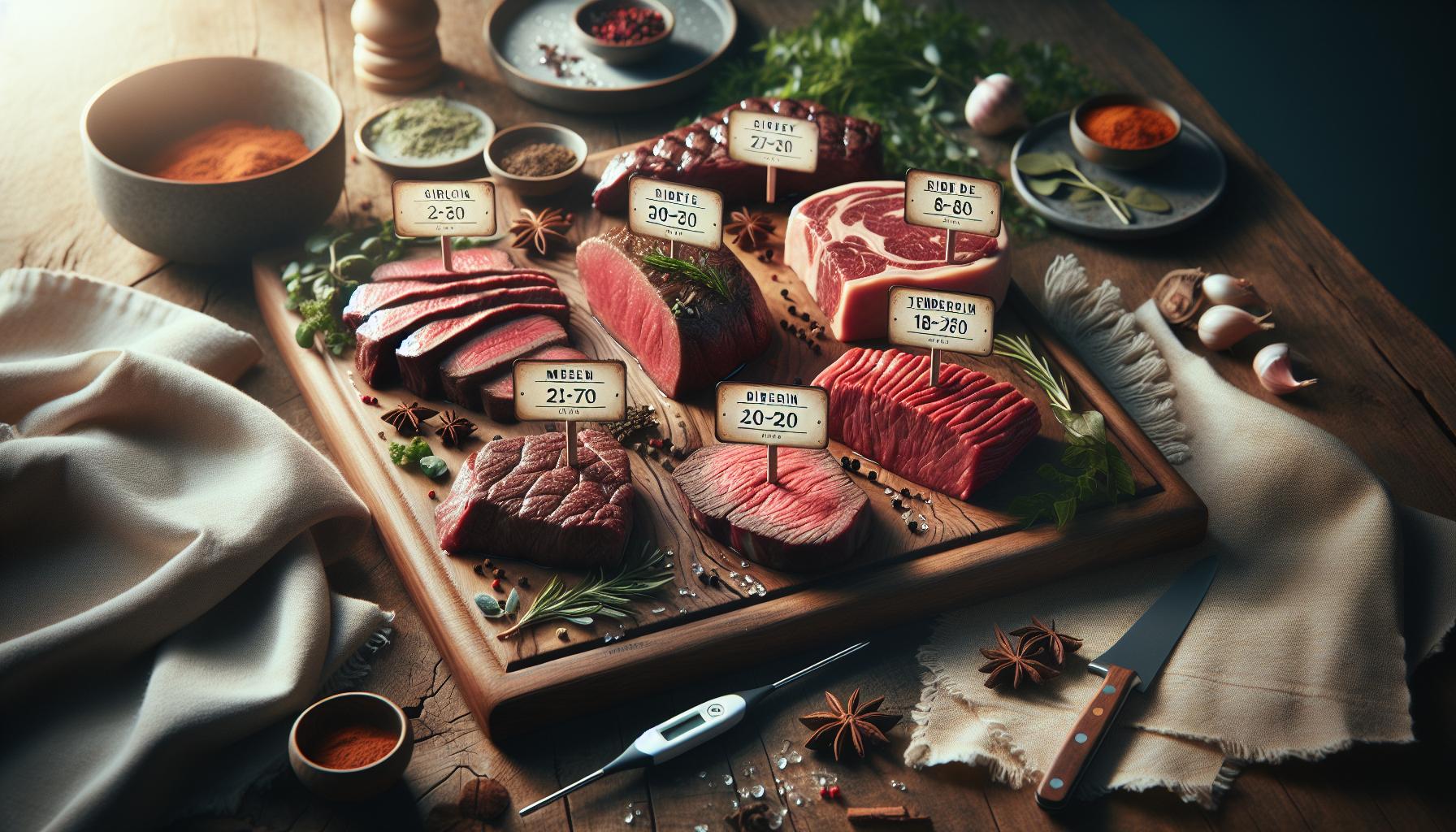 Jak grilovat hovězí: Teploty a časy pro dokonalý výsledek 3 Ideální teploty pro různé typy hovězího masa