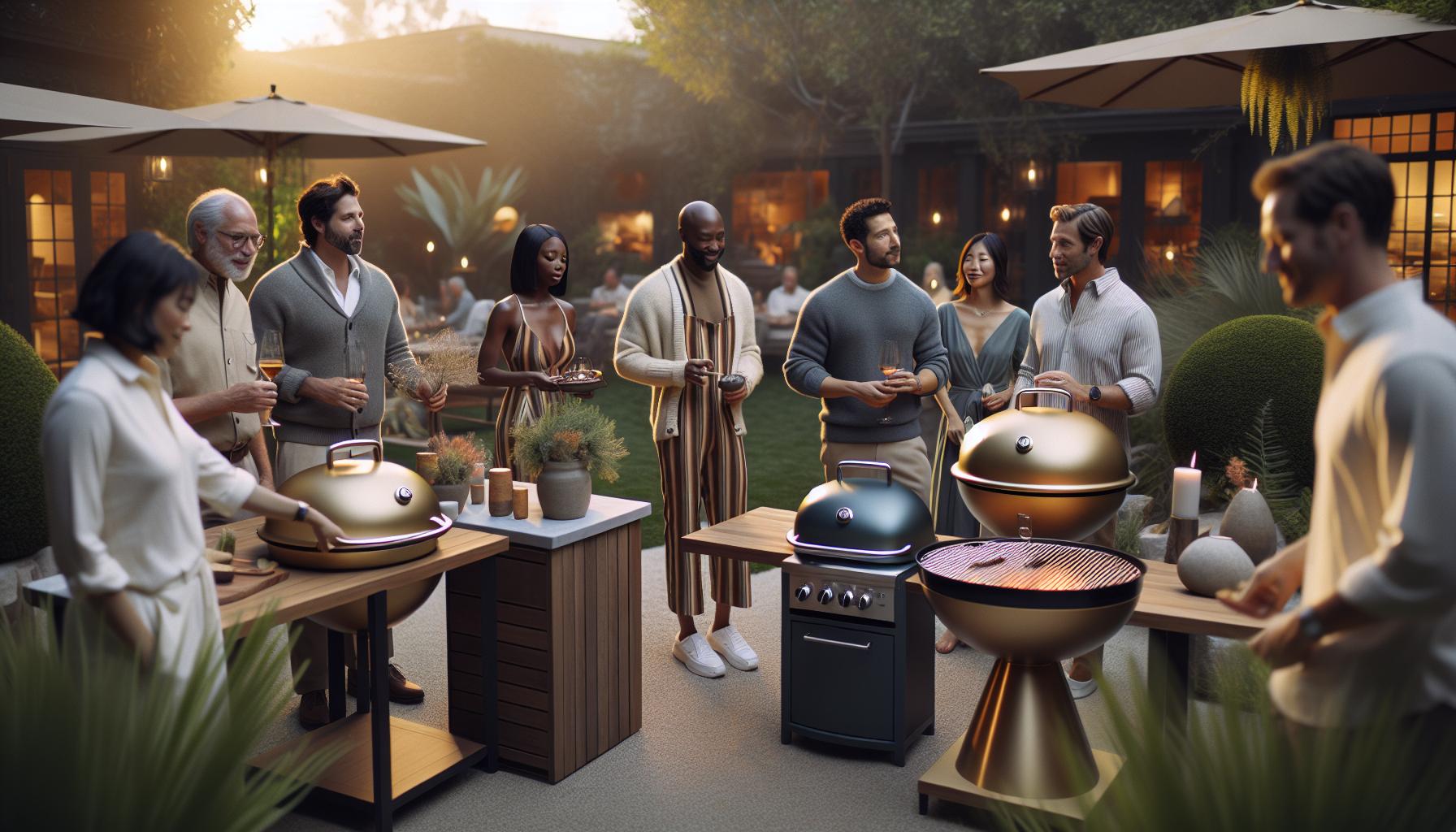 Inspirativní designy grilů pro každého