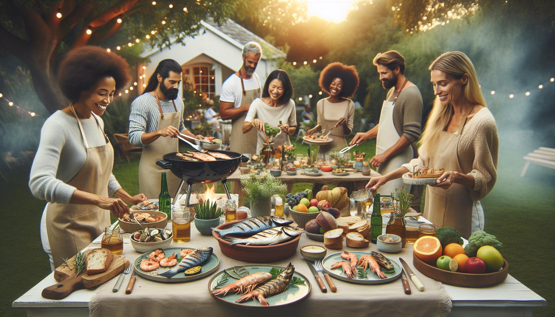 Inspirativní recepty pro grilované ryby a mořské plody