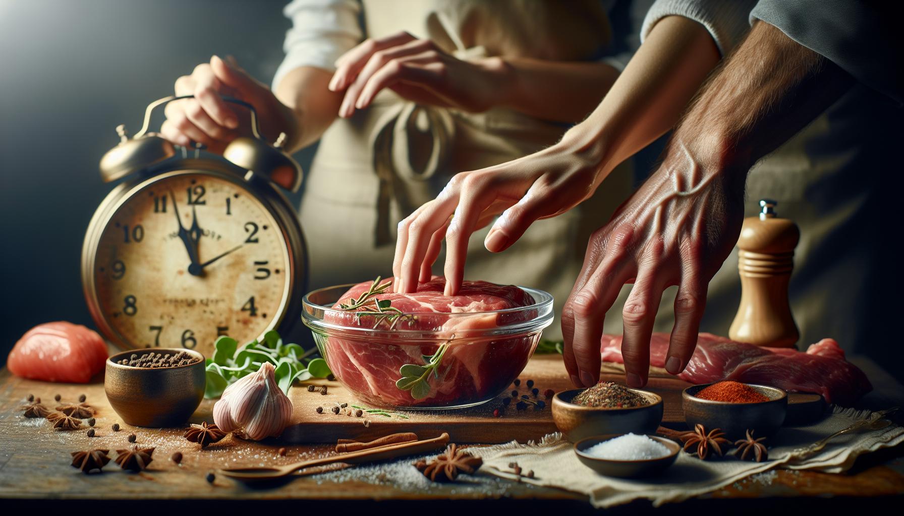 Jak dlouho nechat maso marinovat: Časové doporučení