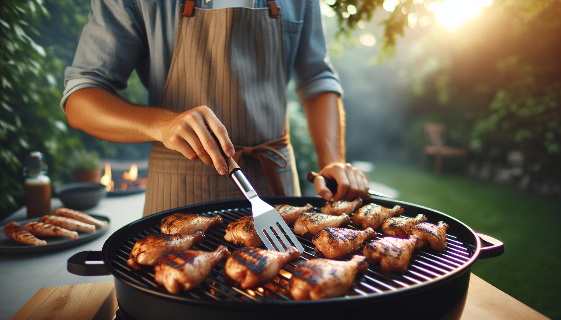 Jak napíchnout kuře na gril: rovnoměrné propečení vždy 3 Jak dosáhnout rovnoměrného propečení kuřete na grilu