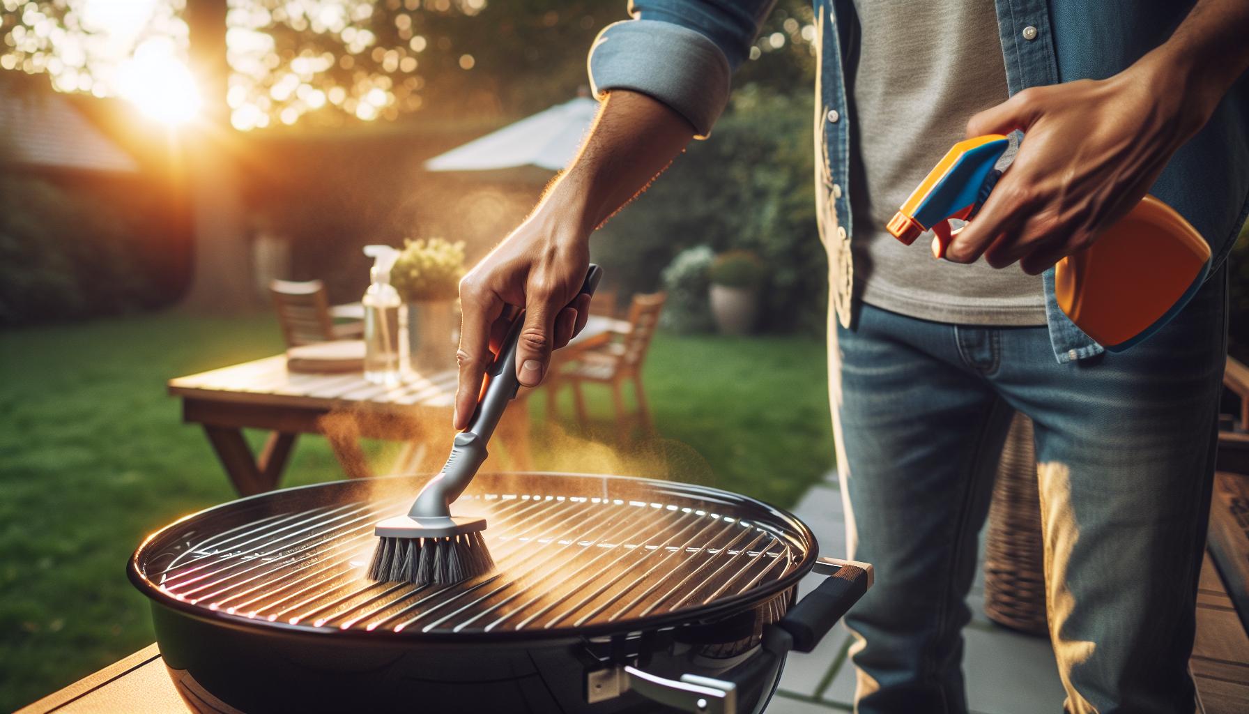 Jak efektivně odstranit mastnotu z grilu