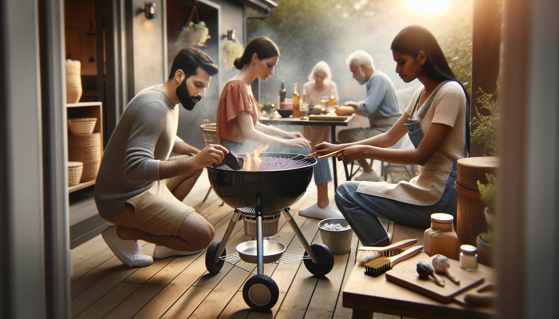 Jak efektivně připravit gril na vaření