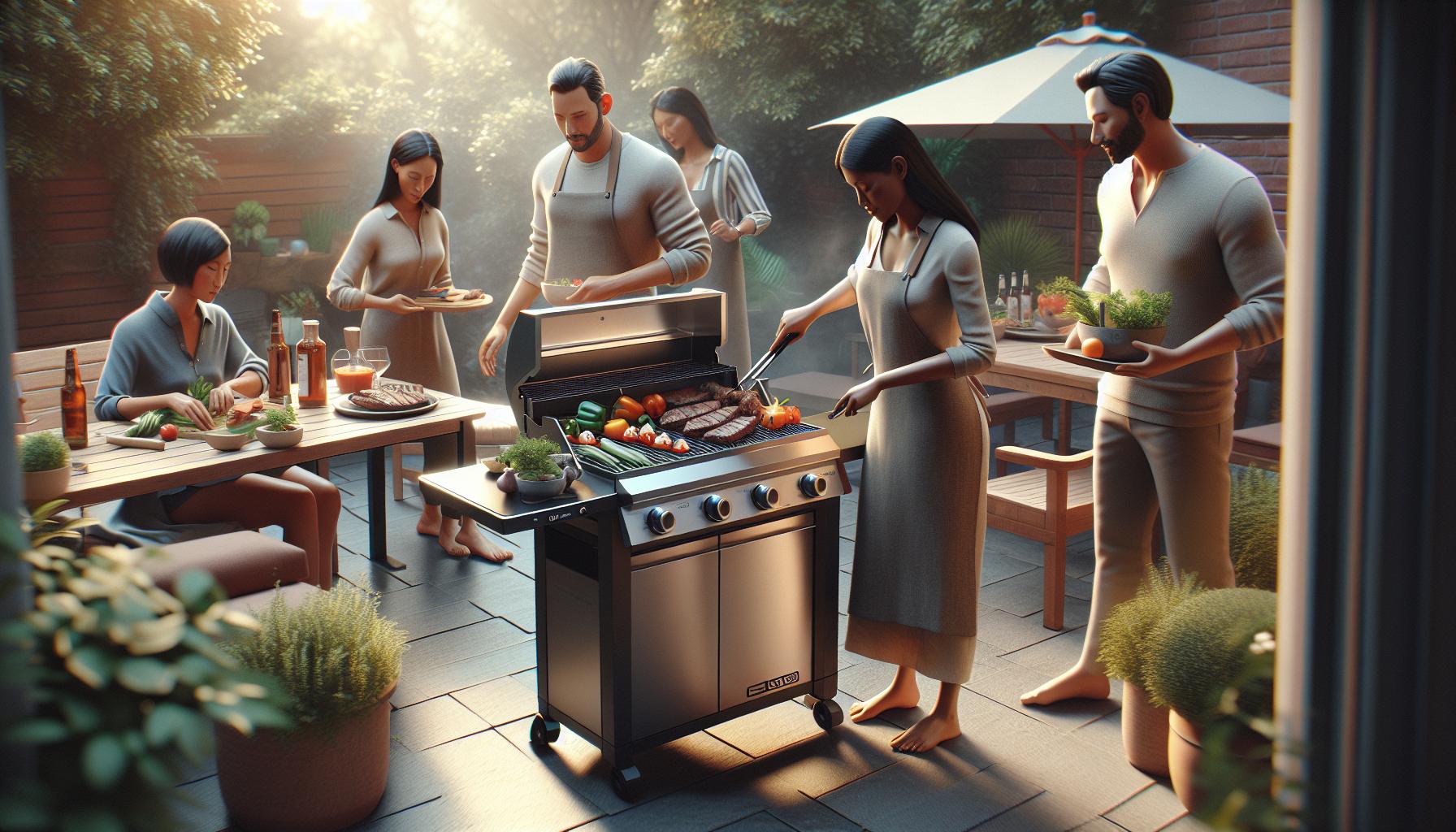 Jak grilovat s Jata GR3000: Krok za krokem