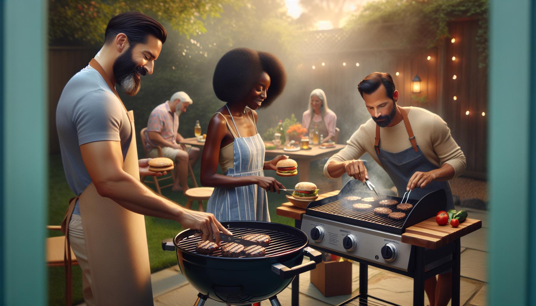 Jak grilovat na různých typech grilů: plynové, uhlíkové a elektrické