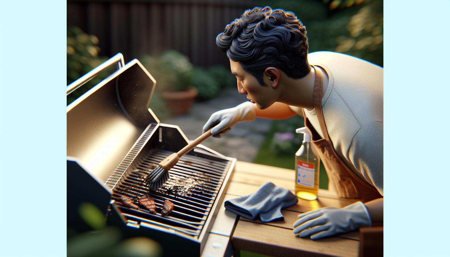 Jaké jsou nejlepší triky pro čištění připáleného grilu?