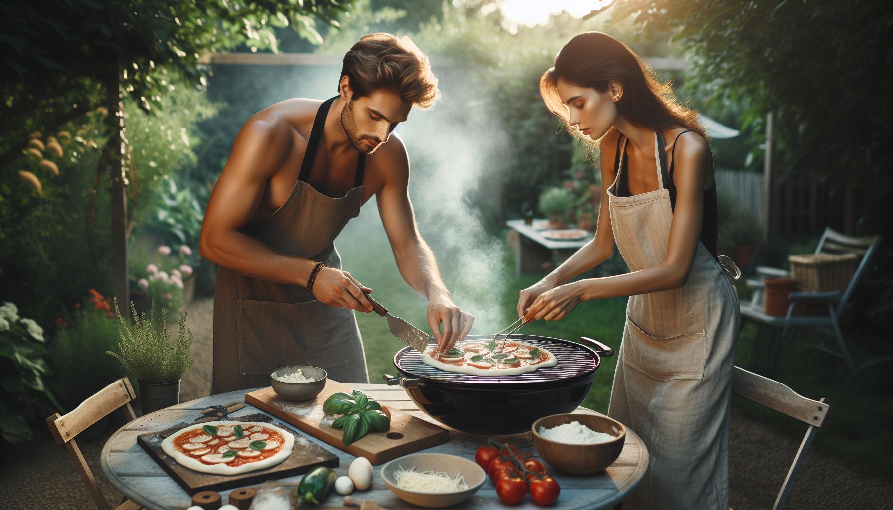 Jak péct pizzu na grilu: křupavé těsto za 3 minuty