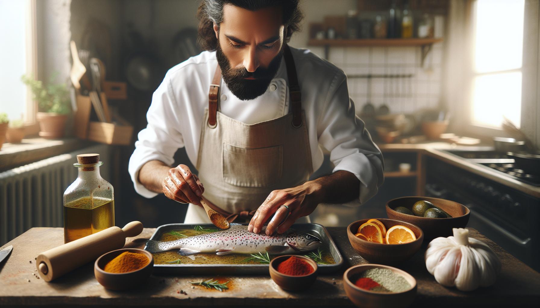 Jak grilovat pstruha: průvodce pro křupavou kůži a měkké maso 2 Jak správně marinovat pstruha pro maximum chuti