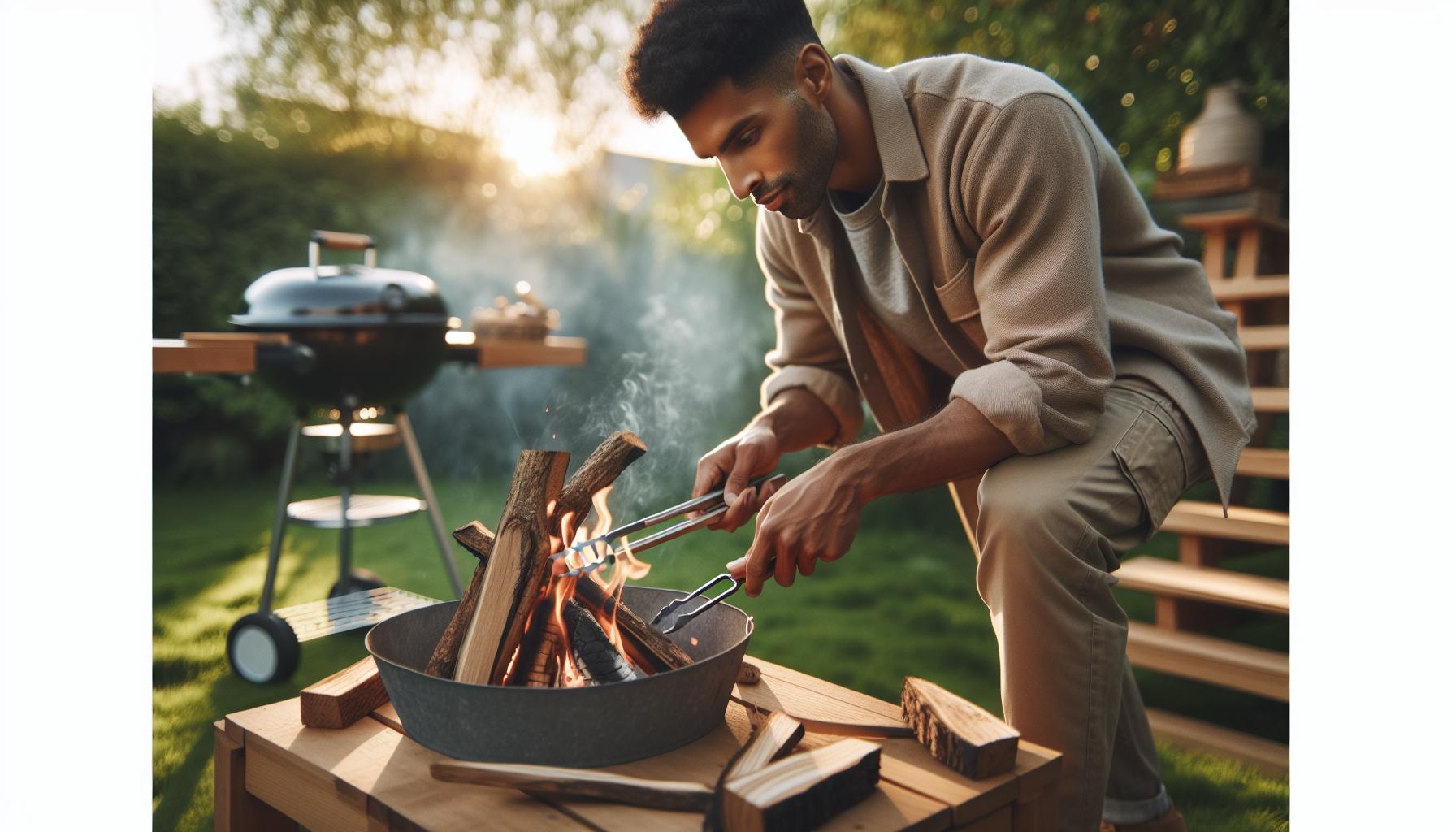 Jak správně připravit oheň pro grilování