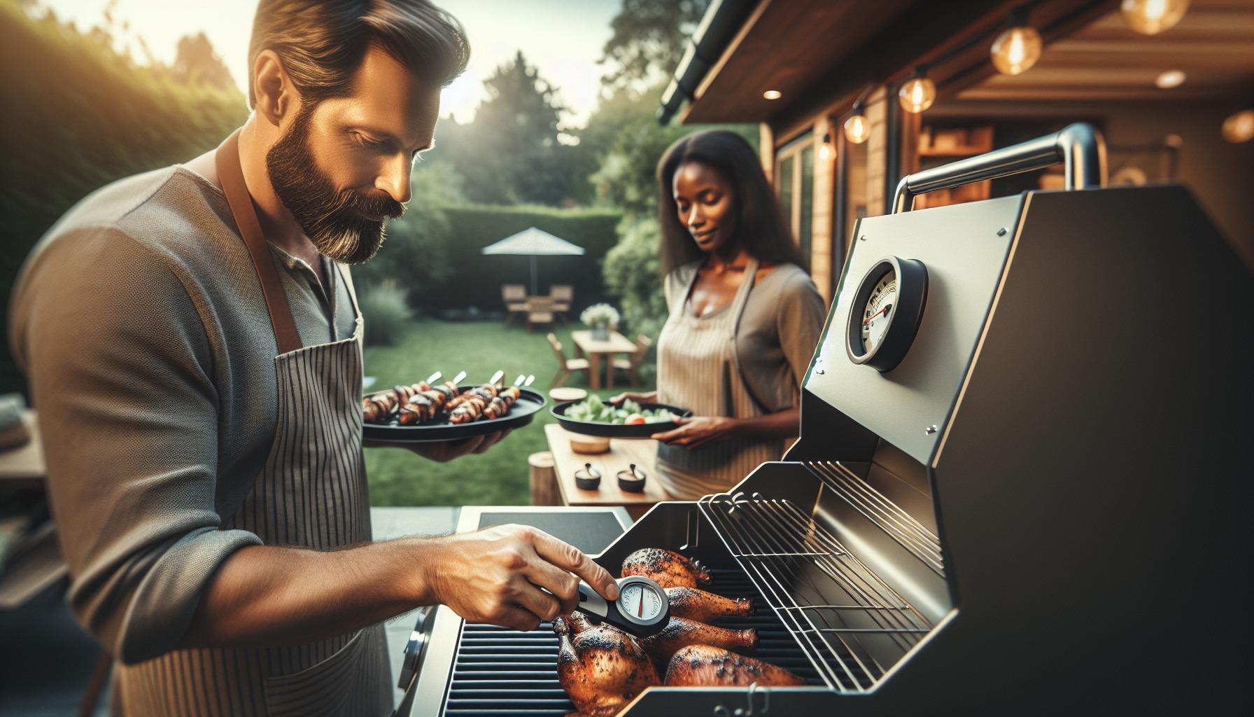 Jak správně regulovat teplotu grilu