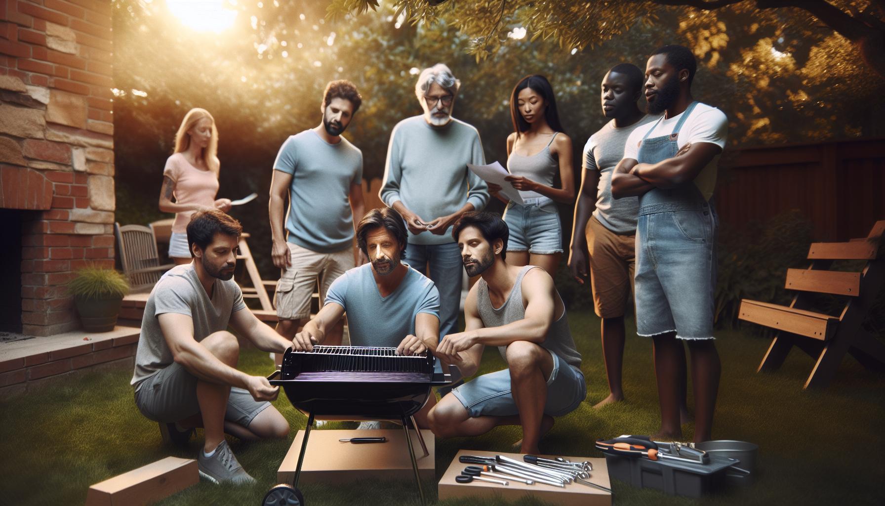 Jak správně sestavit strukturu grilu