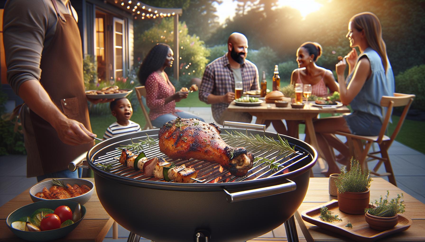 Jak udělat kýtu na grilu: Křehká a šťavnatá každým kousnutím