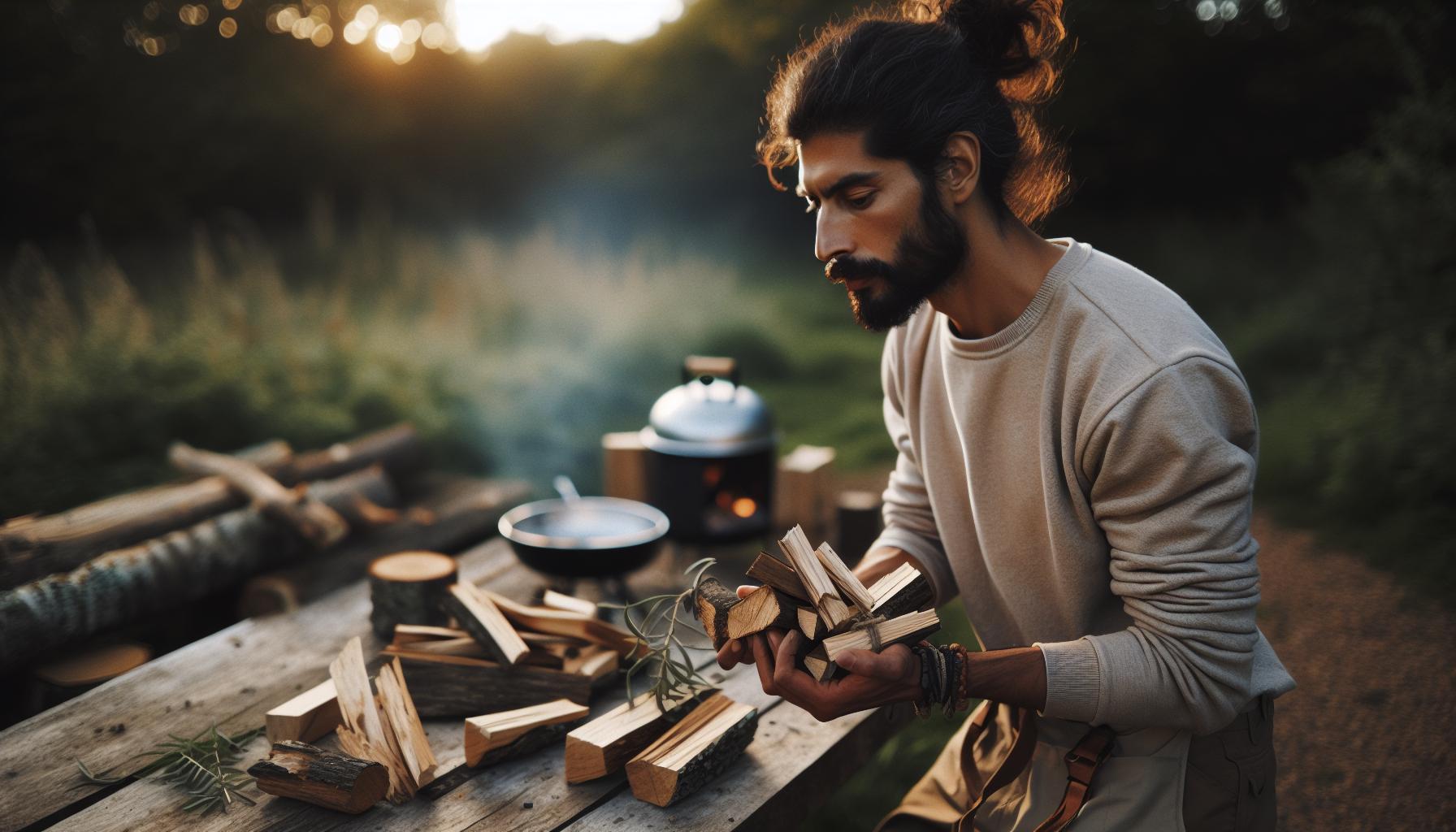 Jak vybrat ideální dřevo pro grilování ohněm