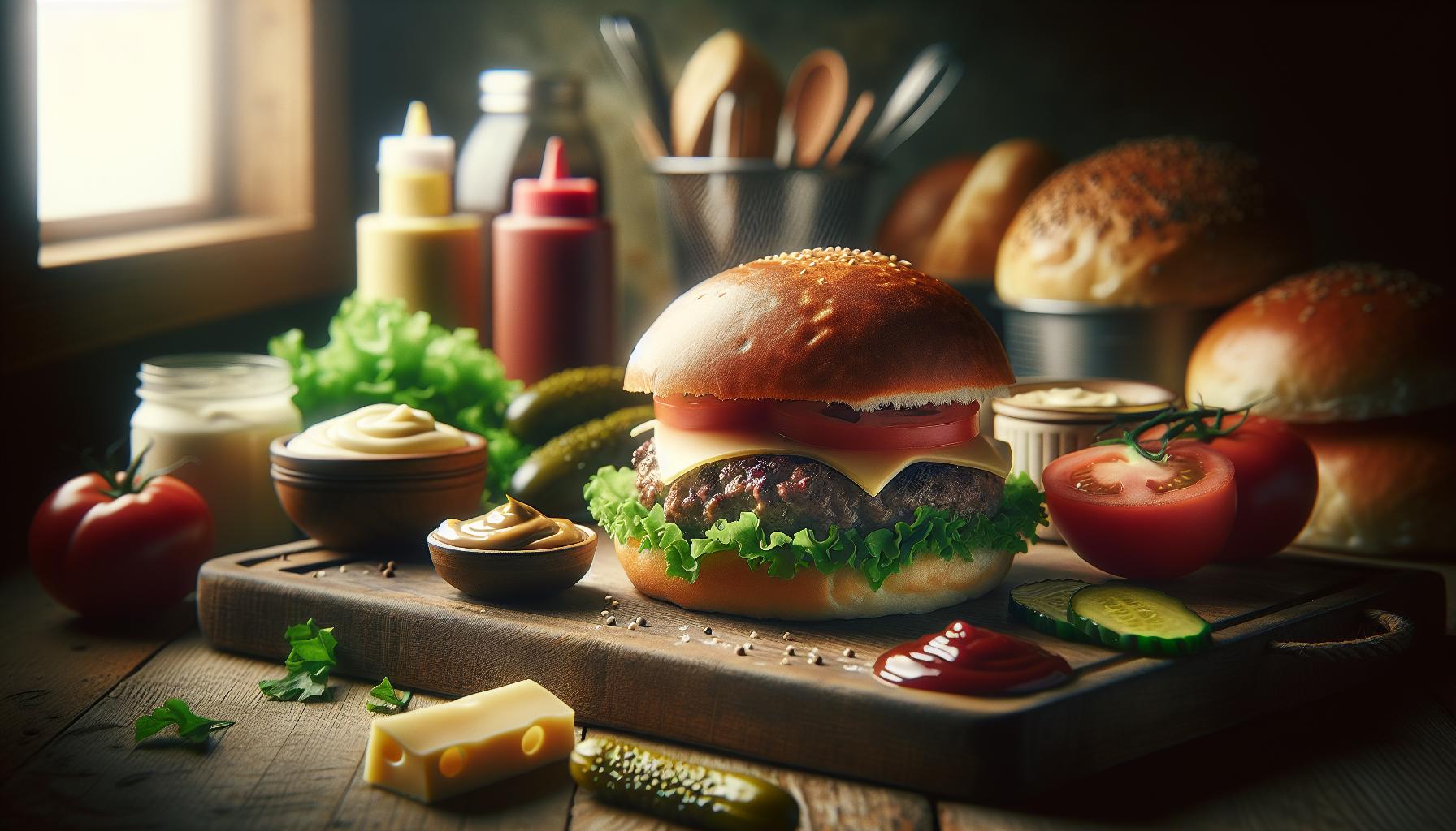 Klíčové ingredience pro perfektní domácí burger