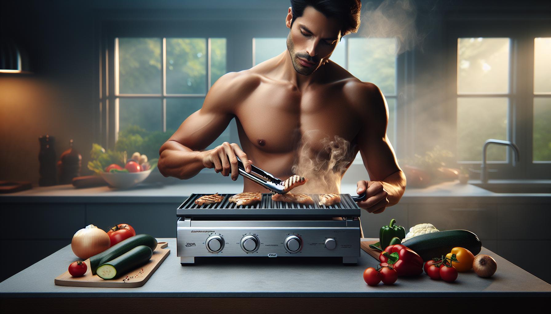 Klíčové vlastnosti Jata GR3000 granitového grilu