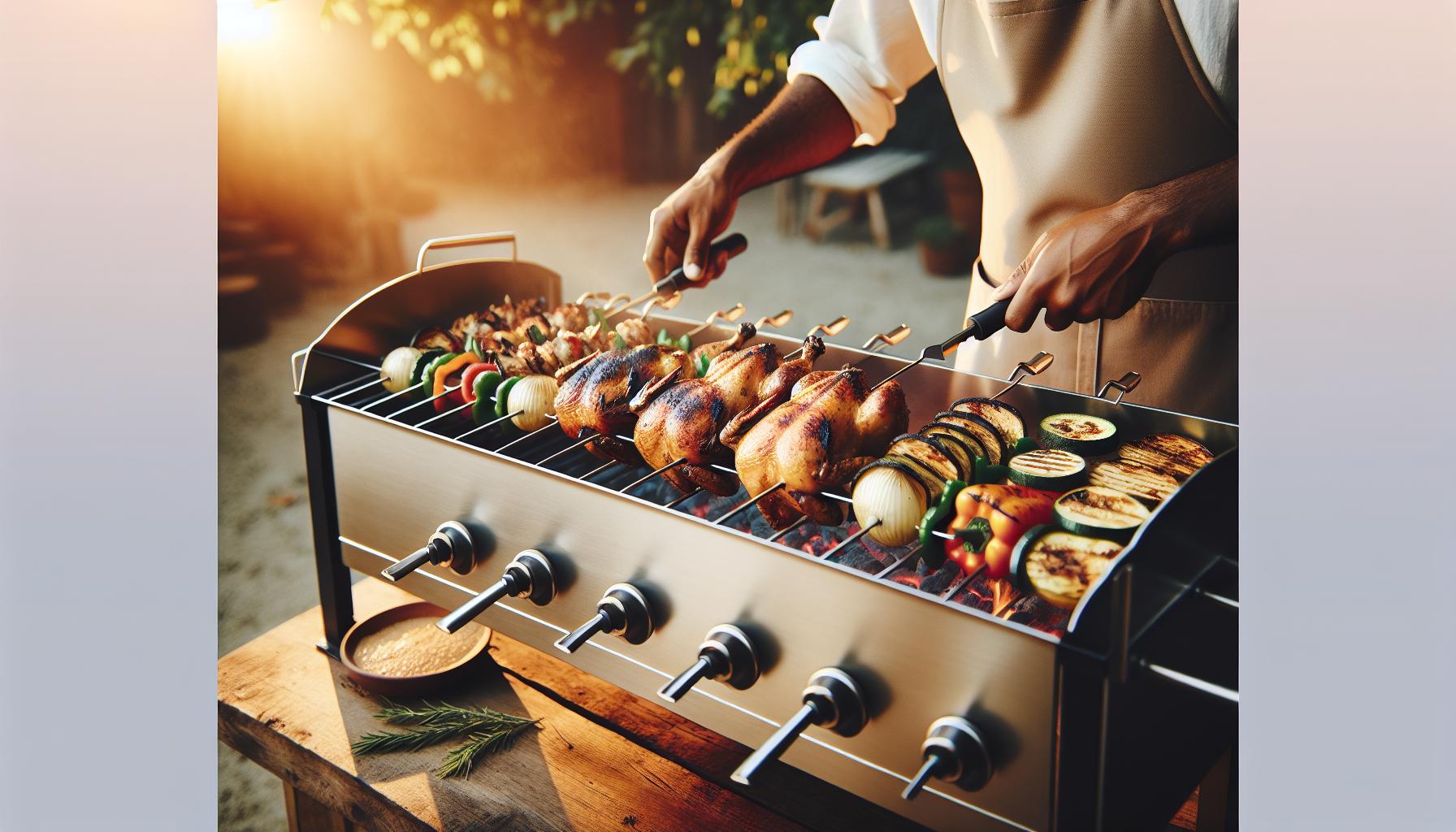 Klíčové vlastnosti perfektní rotisserie