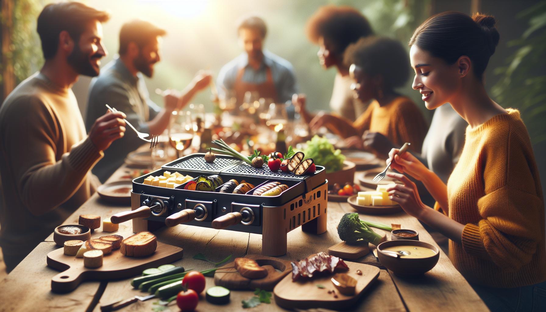 Kreativní recepty na raclette grilování