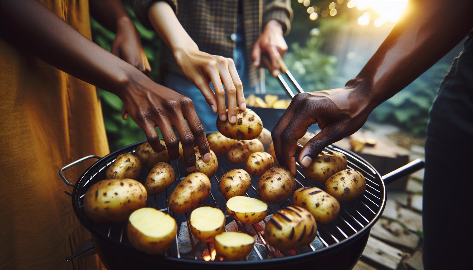 Krok za krokem: Křupavé brambory na grilu