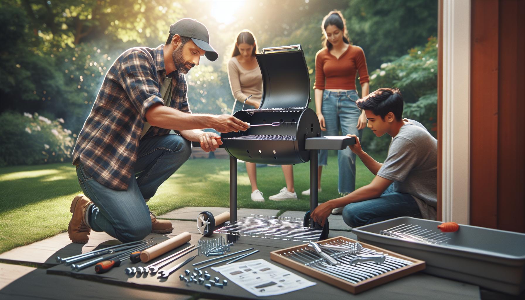 Krok za krokem: Výroba grilu z komerční stavebnice