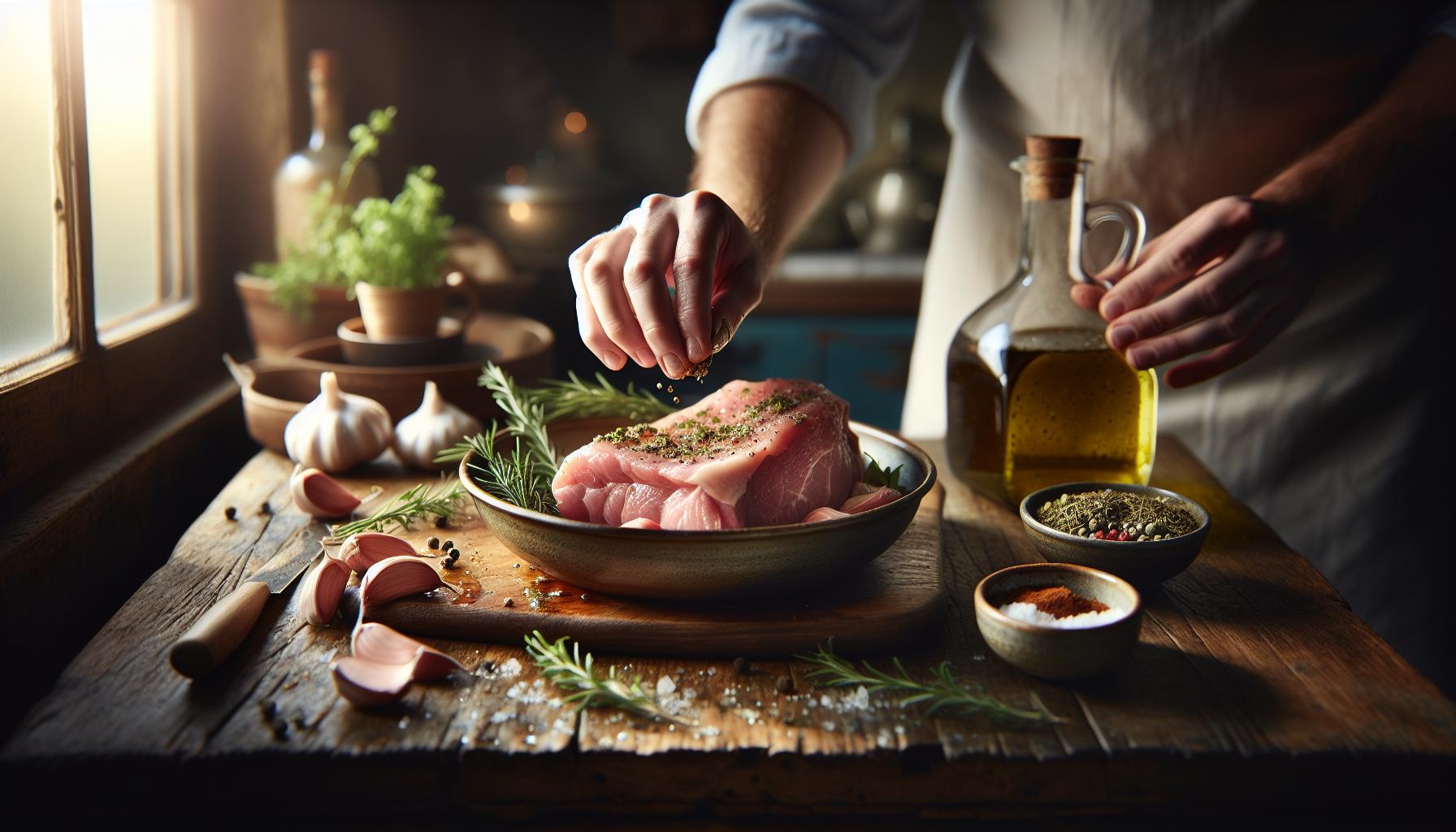 Marinování: Klíč k šťavnaté panence