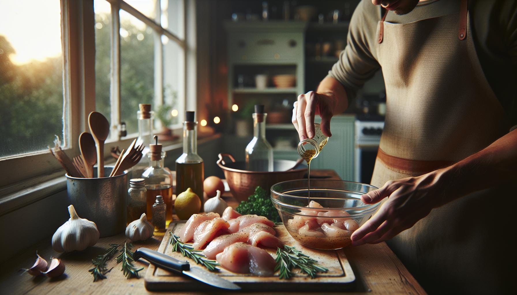Marinování kuřecího masa: Tipy a triky