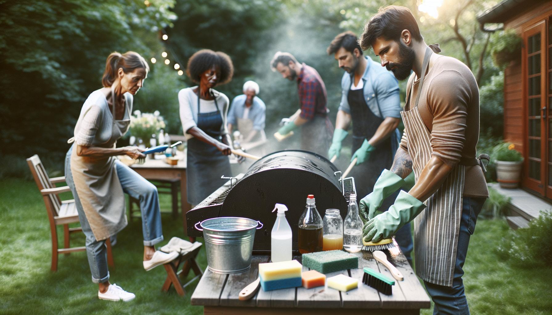 Nejlepší domácí prostředky na čištění grilu