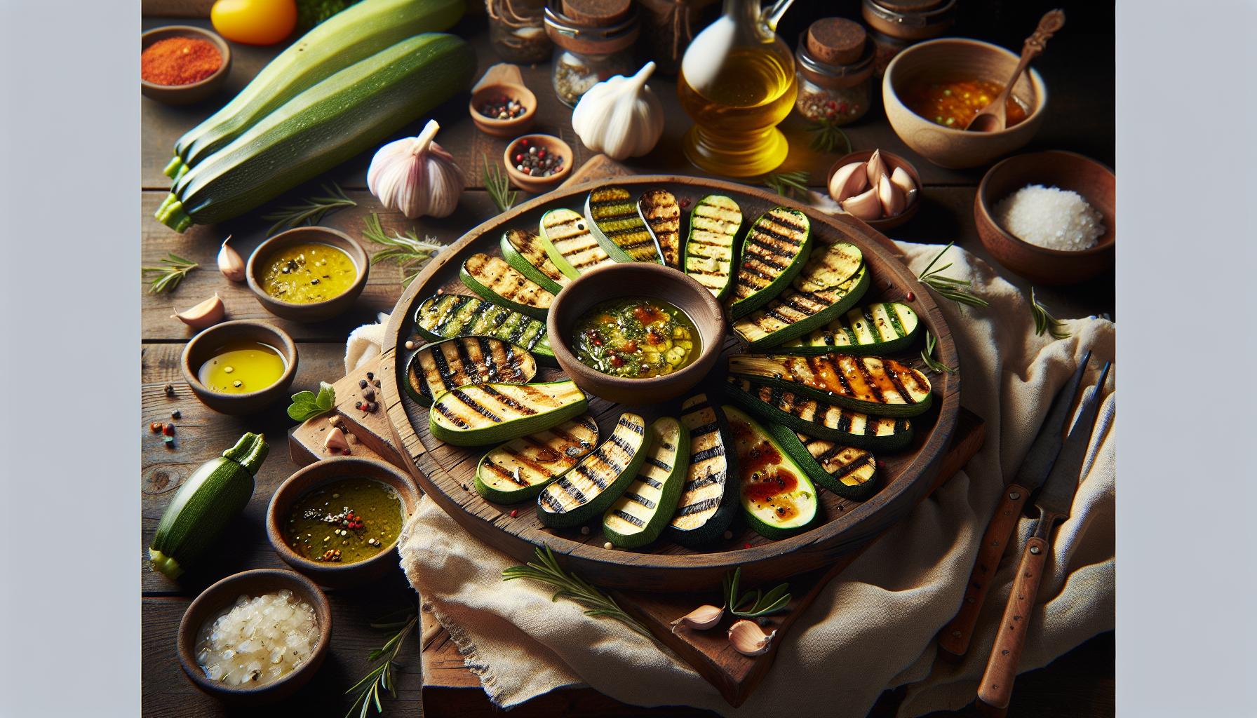 Nejlepší marinády pro grilovanou cuketu