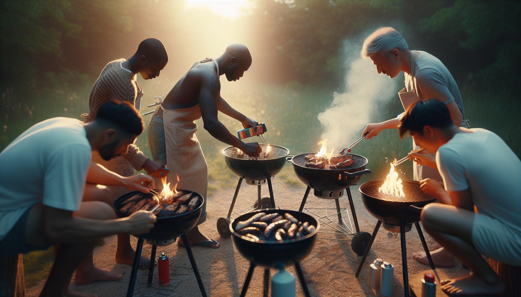 Přehled různých metod zapalování grilu