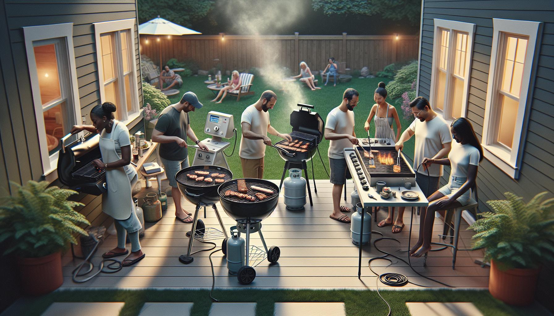 Porovnání: Plynové, uhlíkové a elektrické grily