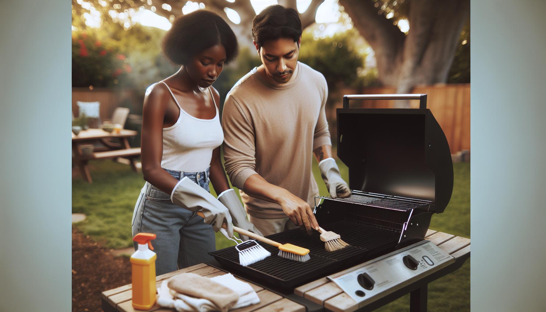 Příprava grilu: čistota a bezpečnost
