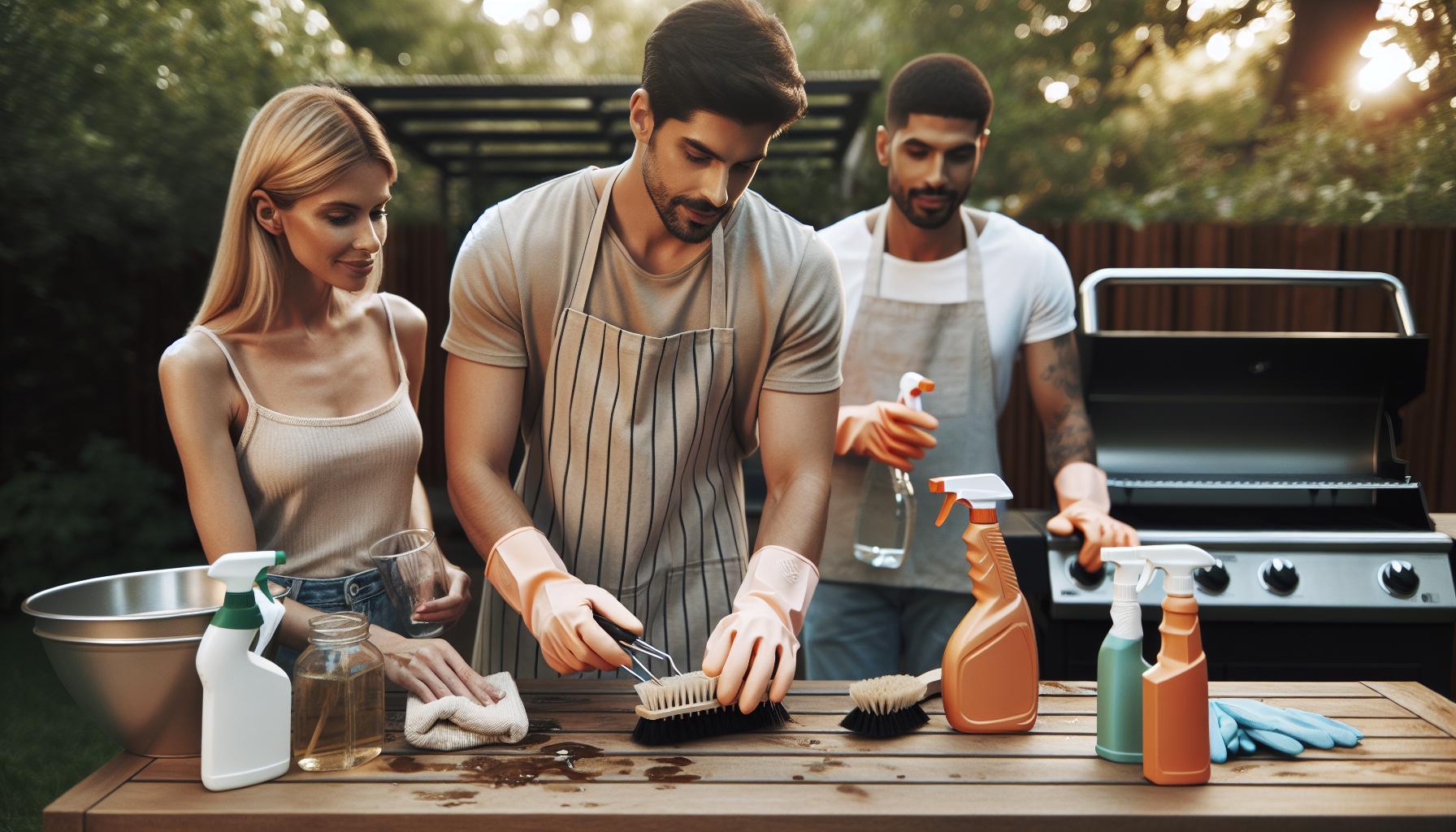 Příprava na čištění grilu: Nástroje a výrobky