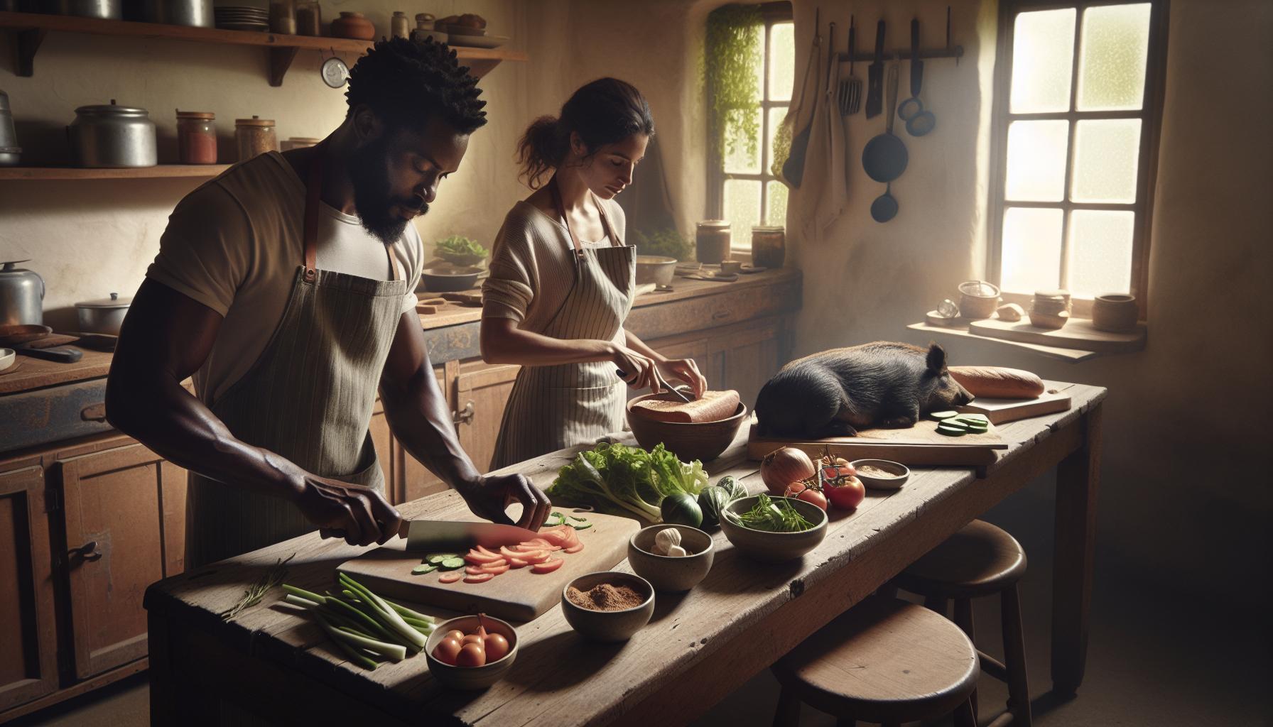 Jak naložit divočáka na gril: Divoká chuť zkrocená 3 Příprava příloh, které doplní grilovaného divočáka