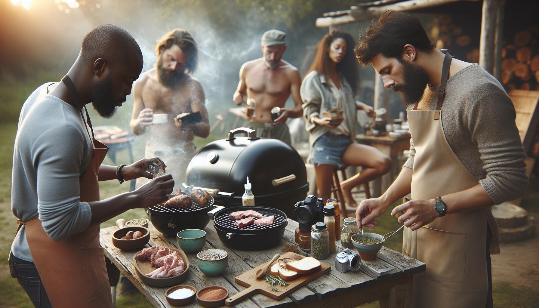 Různé techniky grilování: Uzení, pečení a kořenění