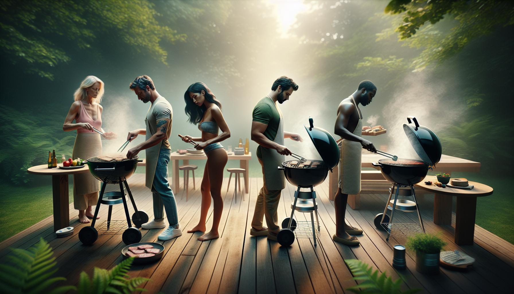 Jak dlouho grilovat vepřovou krkovici: časy pro každou váhu 3 Techniky grilování: plyn, uhlí vs. elektrické grily