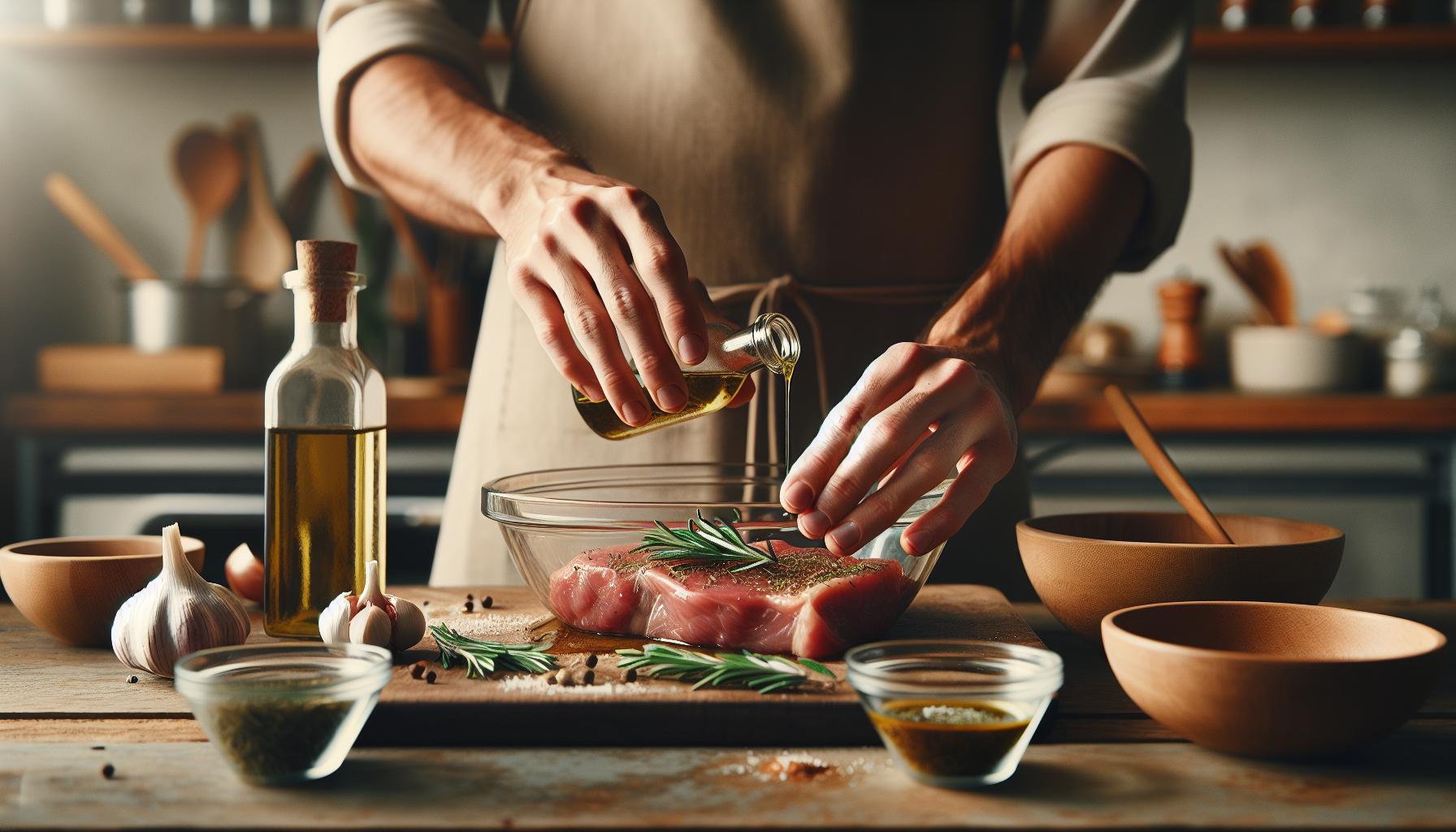 Techniky marinování pro lepší chuť masa